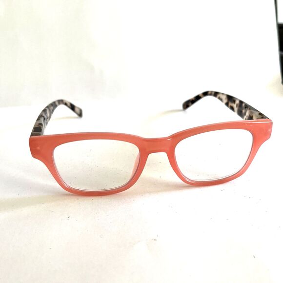 peepers Reading Glasses 041BJK 2511 Vintage Vibes Focus Readers Pink +1.75 - Picture 1 of 6